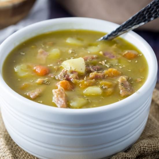 Instant Pot Split Pea Soup