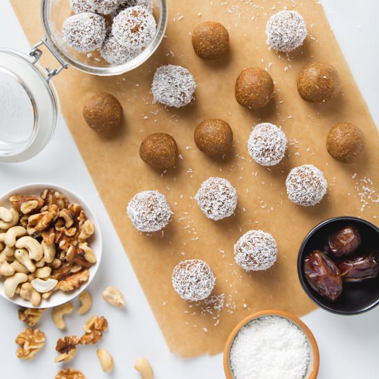 Carrot Cake Fat Balls