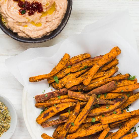 Za’atar Sweet Potato Fries and Dip