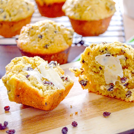 Irish Soda Bread Muffins