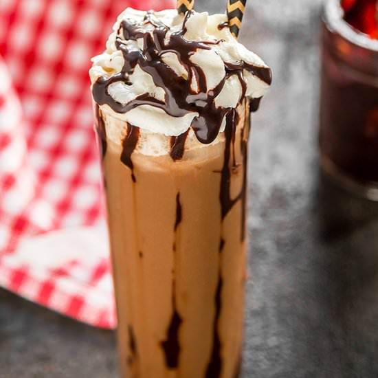 Iced Coconut Maple Mocha