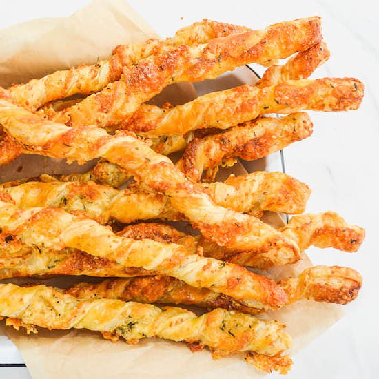Gruyere & Thyme Cheese Straws