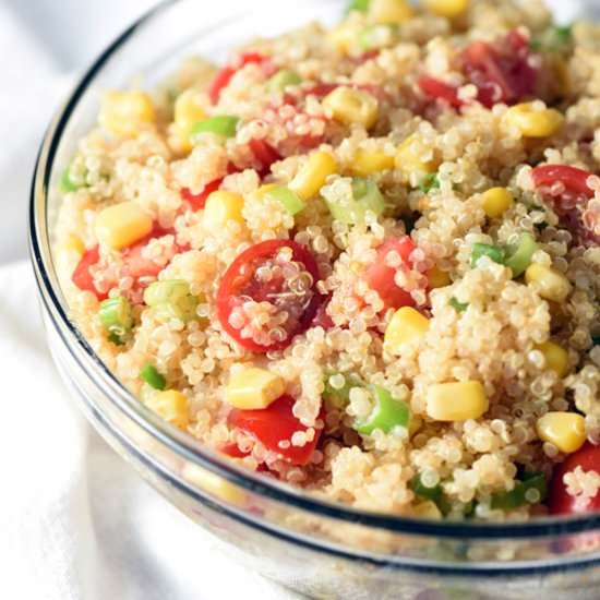 QUINOA WITH CUMIN-LIME DRESSING