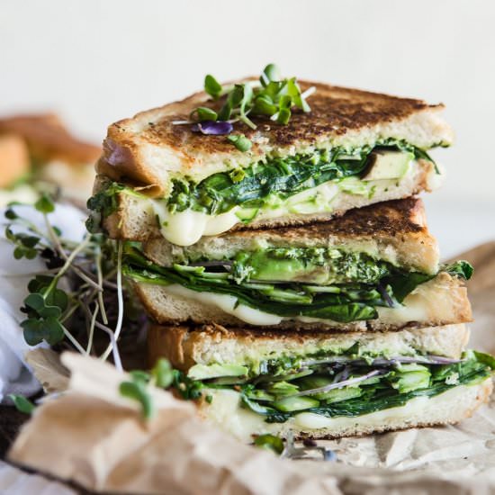 Green Goddess Grilled Cheese