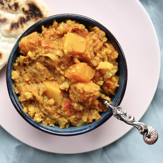 Vegetable Red Lentil Dahl