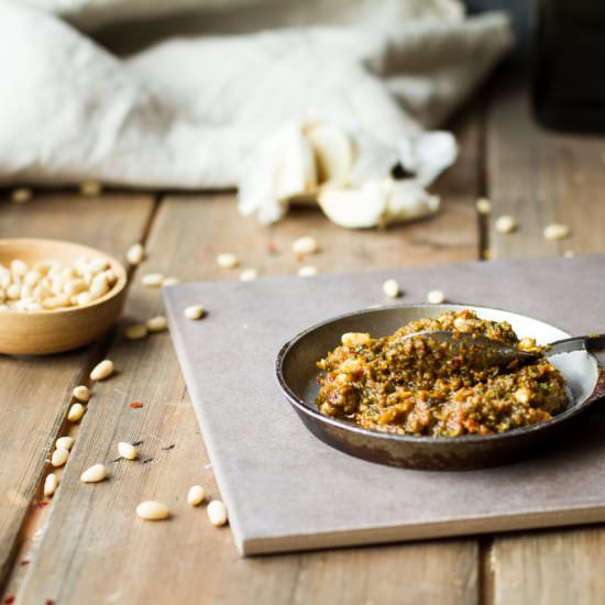 Sun-Dried Tomato Pesto