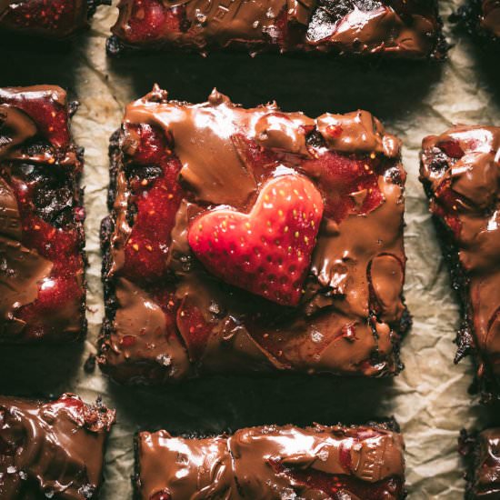 Strawberry Brownies