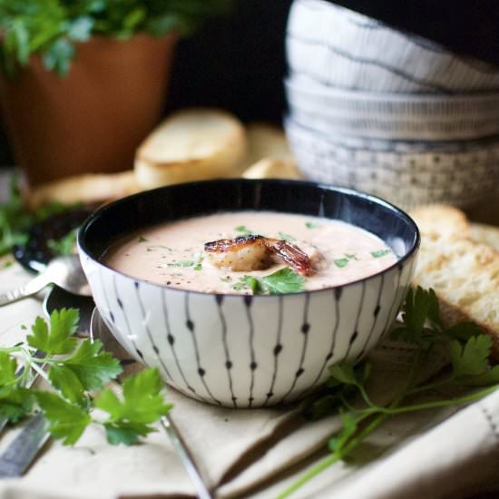 ina garten’s shrimp bisque