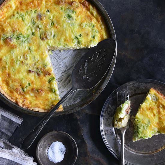 Low-Carb Keto Quiche Lorraine