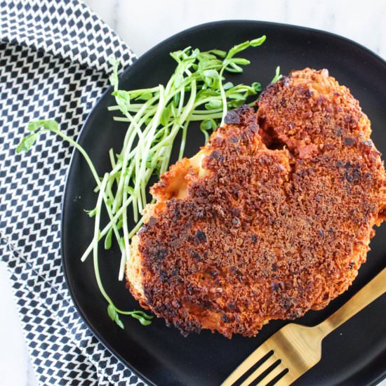 Buffalo Cauliflower Steaks