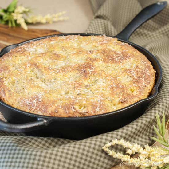 Mustard Herb Skillet Bread