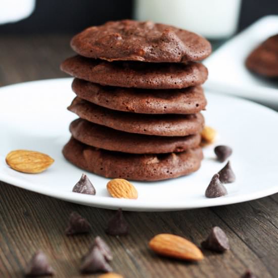 Flourless Mocha Almond Cookies