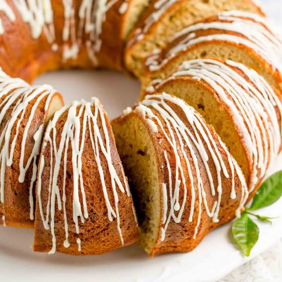 Healthy Orange Bundt Cake