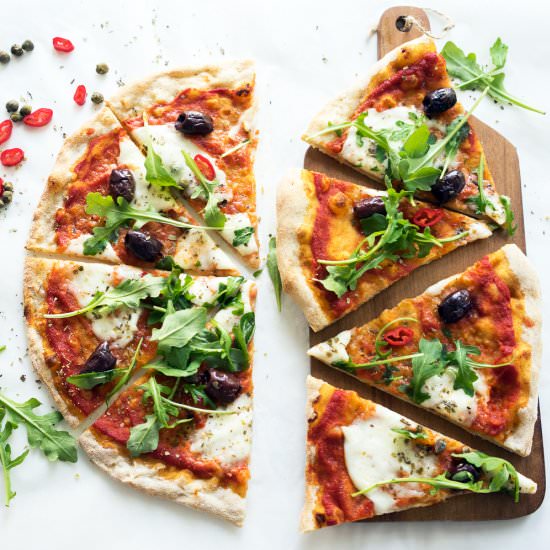 Easy Whole Wheat Pizza Dough