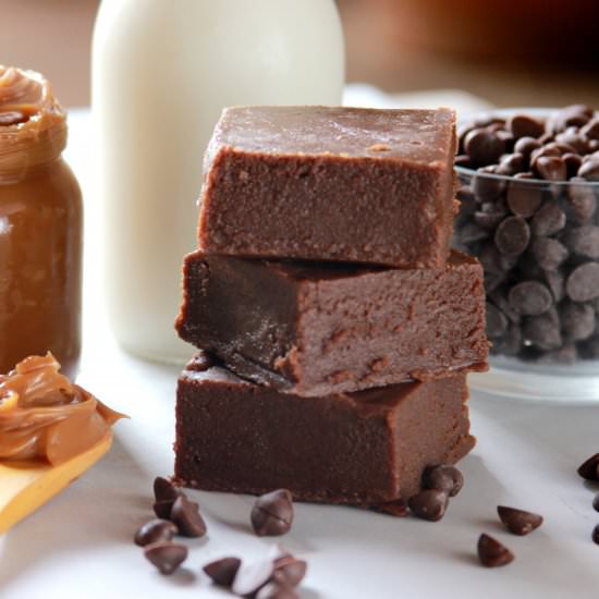 Dulce de leche fudge