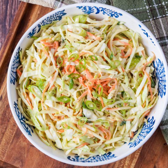 Granny Smith Apple Slaw
