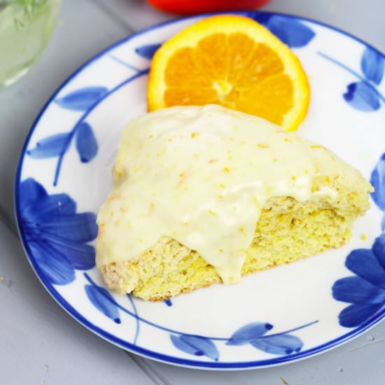 Glazed Orange Scones