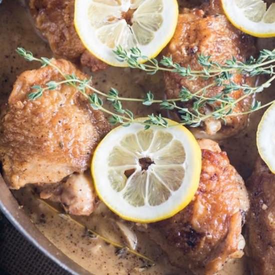 SAUVIGNON BLANC BRAISED CHICKEN