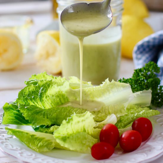 3 Minute Lemon Dijon Vinaigrette