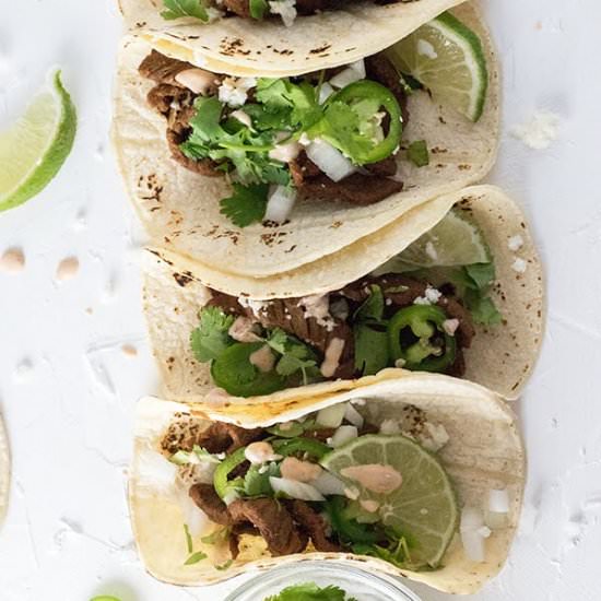 Easy Steak Tacos