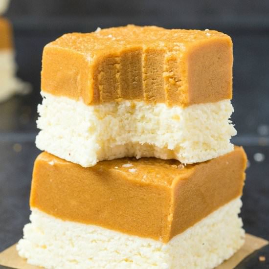 Peanut Butter Coconut Crack Bars