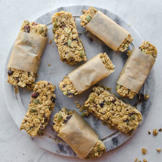 No Bake Granola Bars