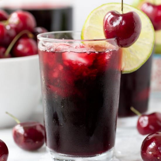 CHERRY LIME SLUSHIE