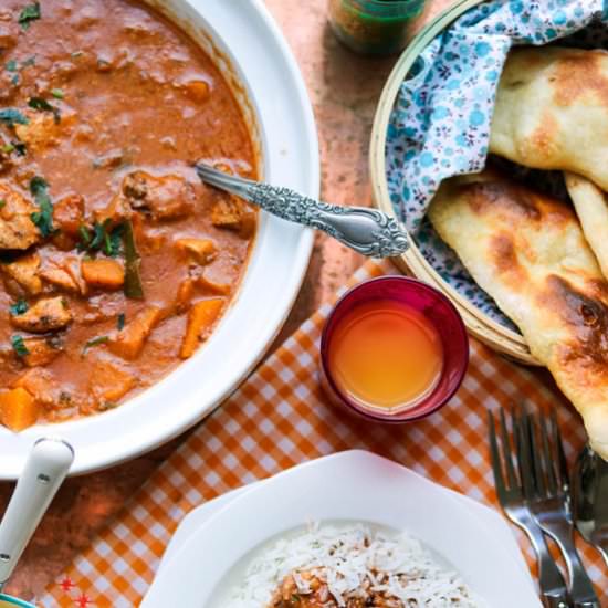 BUTTERNUT SQUASH BUTTER CHICKEN