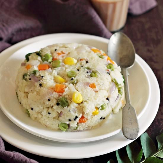 No Lump Vegetable Uppuma
