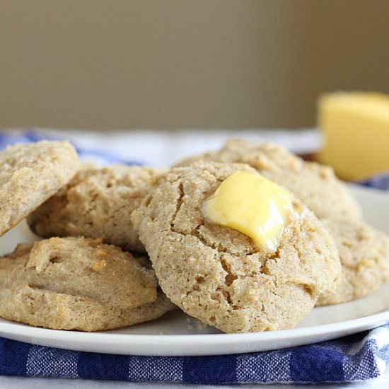 Buckwheat Flour Biscuits