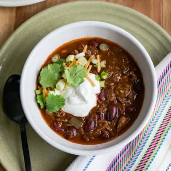 Slow Cooker Chili Con Carne