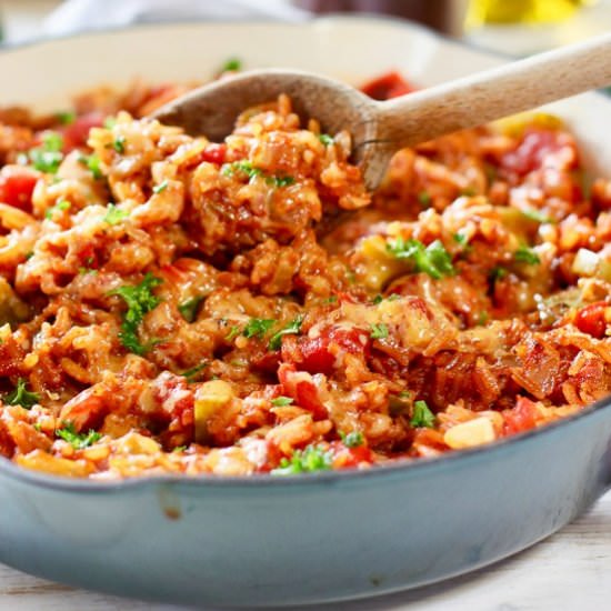 Skillet Spanish Rice