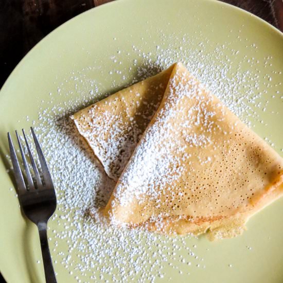The Perfect Crepe Batter