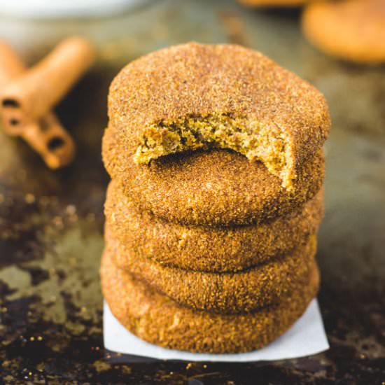 Pumpkin Spice Protein Cookies