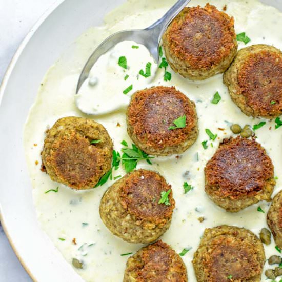 Vegetarian Swedish Meatballs