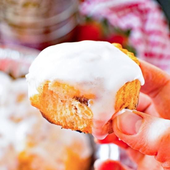 Campfire Cinnamon Rolls