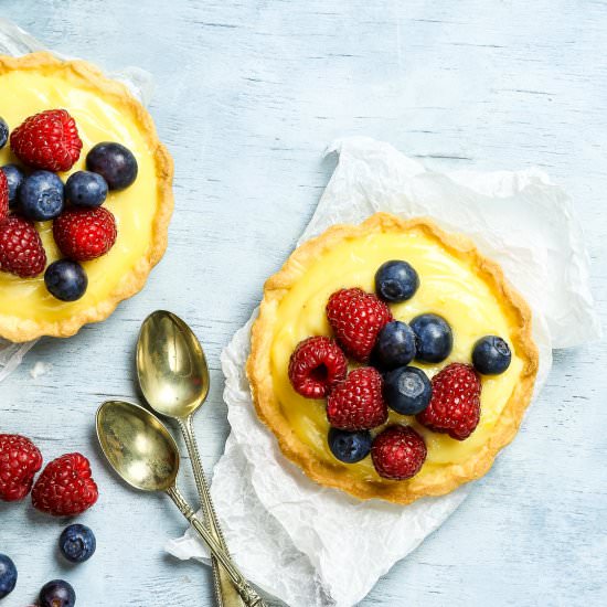 Gluten Free Berry Tartlets