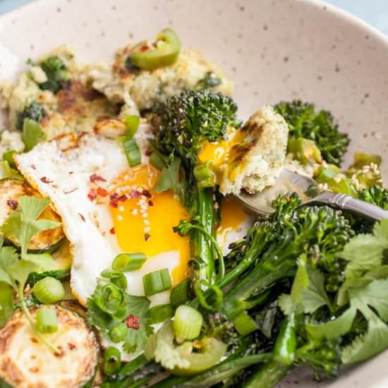 Spring Greens Breakfast Bowls
