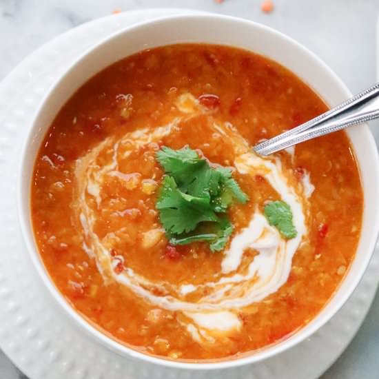 Mediterranean Red Lentil-Chickpea