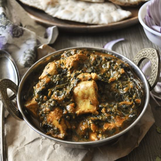 Saag Chicken