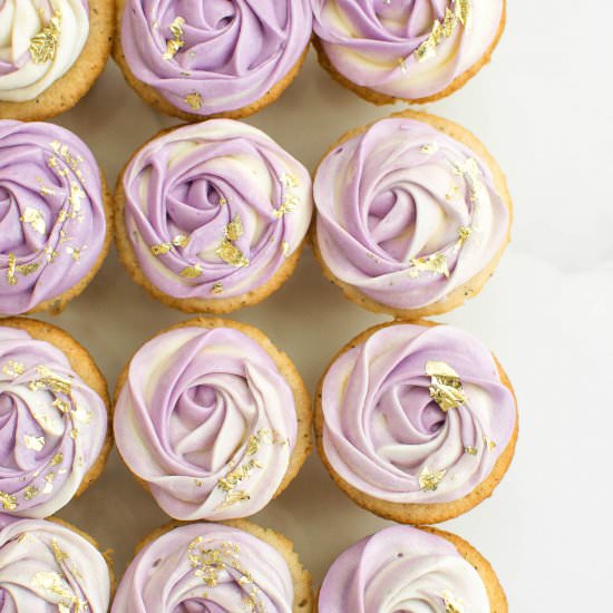 Earl Grey Cream Cheese Cupcakes