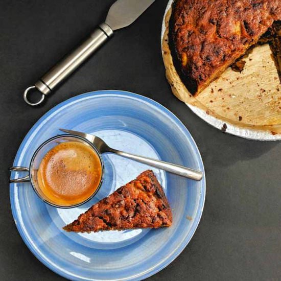 Banana chocolate cake
