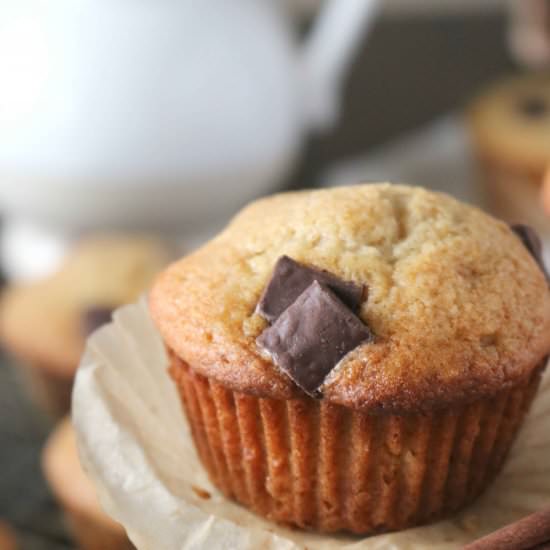 Chocolate Chunk Muffins