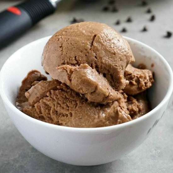 Chocolate Banana Ice Cream