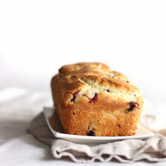 Gluten Free Blueberry Loaf