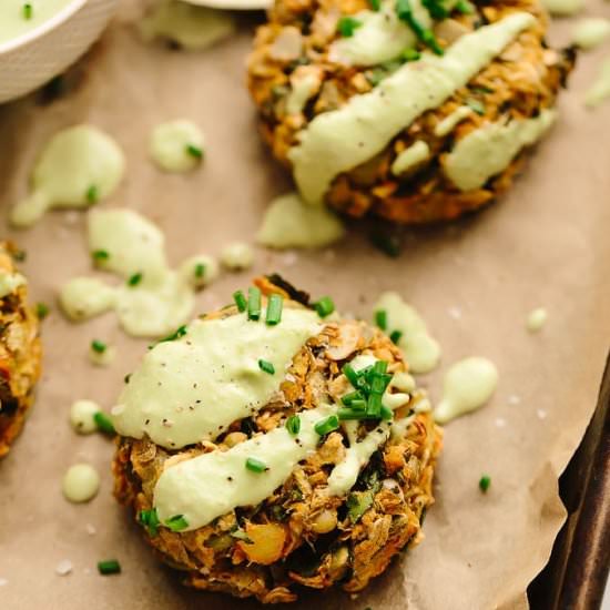 Vegan Potato Lentil Cakes