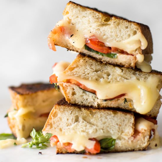 Caprese Grilled Cheese Sandwich