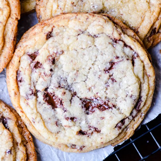 Pan Banging Chocolate Chip Cookies