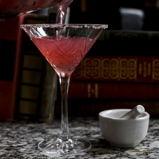 hibiscus vodka sidecar