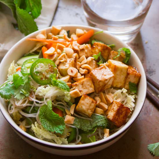 Vietnamese Rice Noodle Salad